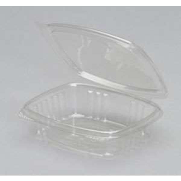 Genpak - Hinged Genpak 5.38"x4.5"x1.5" Clear Hinged Deli Container, PK200 AD08
